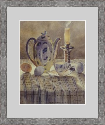 Candlelight Tea - Giclee Print