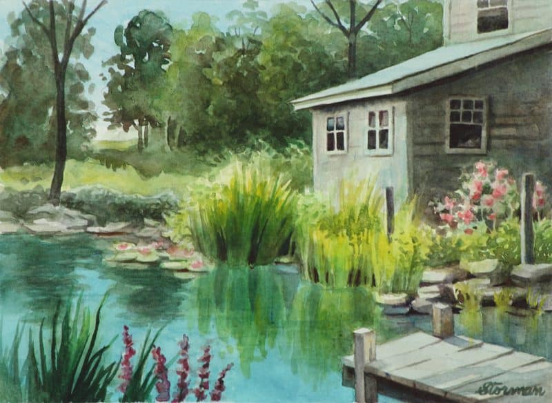 Lily Pad Cottage The Holly Storman Art And Stationery Co