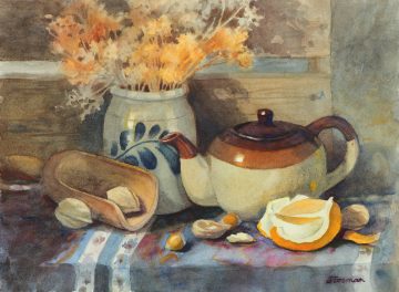 Harvest Tea - Giclee Print