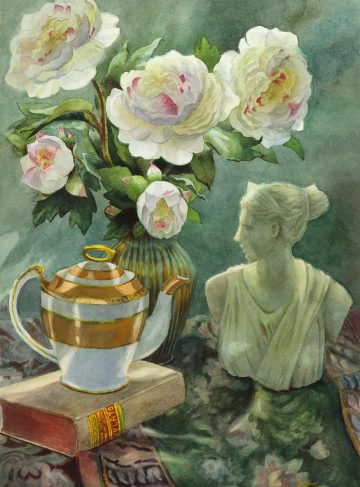 Enlightenment Tea - Giclee print